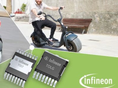 Infineon расширил семейство OptiMOS транзисторами в корпусах TOLG и TOLT