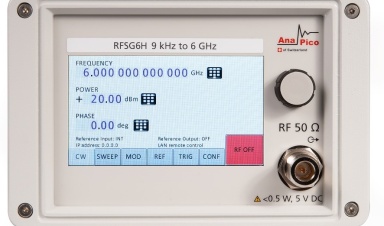 Снижение уровня гармоник в генераторах сигнала AnaPico RFSG6 и RFSG6H
