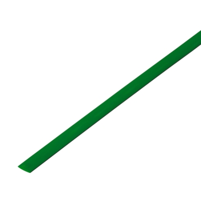 20-3503 Трубка термоусаживаемая ТУТ нг 3,5/1,75мм, зеленая, упаковка 50 шт. по 1м REXANT(кр.50шт)