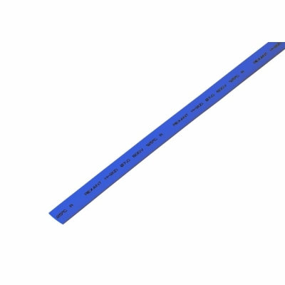 20-7005 Трубка термоусаживаемая ТУТ нг 7,0/3,5мм, синяя, упаковка 50 шт. по 1м REXANT(кр.50шт)