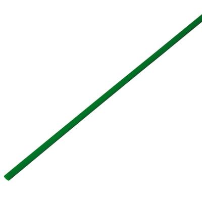 55-0403 Трубка термоусаживаемая ТУТ 4,0/2,0мм, зеленая, упаковка 50 шт. по 1м, PROconnect(кр.50ш