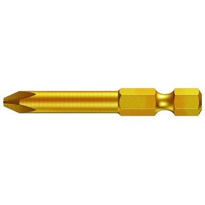 851/4 ADC PH бита, алмаз, острые грани, 1/4" E6.3, PH 1 x 50 мм