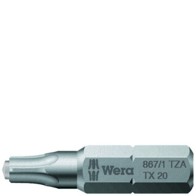 867/1 ZA SPAX T-STAR plus (TORX с цапфой) бита, 1/4" C6.3, TX 25 x 25 мм