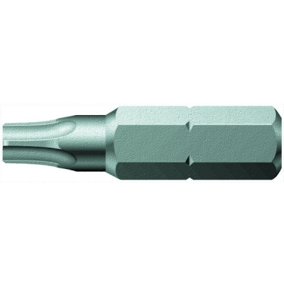 867/1 Z Wedge TORX бита, конический шлиц, 1/4" C6.3, TX 10 x 25 мм