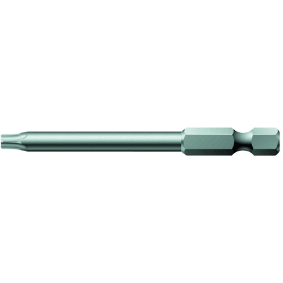 867/4 Z TORX BO бита, с отверстием, 1/4" E6.3, TX 40 x 70 мм