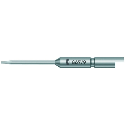867/9 С TORX бита, сверхтвёрдая, 4 мм Halfmoon, TX 4 x 64 мм, ? конца 2.0 мм