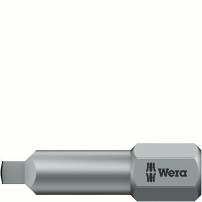 868/1 BTZ Robertson бита торсионная с внешним квадратом, 1/4" C6.3, R 3 x 25 мм