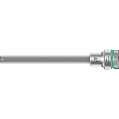 8740 B Hex-Plus HF Zyklop Головка торцевая с вставкой-битой с внешним шестигранником, 3/8", с фиксацией, 1/4" x 107 мм