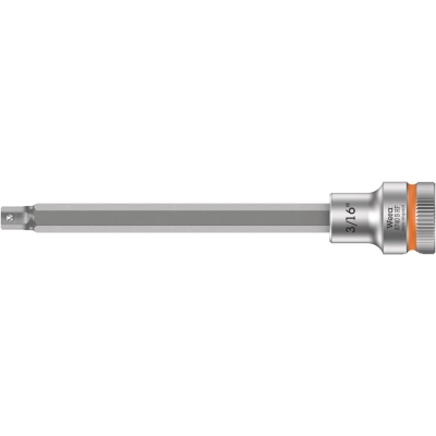 8740 B Hex-Plus HF Zyklop Головка торцевая с вставкой-битой с внешним шестигранником, 3/8", с фиксацией, 3/16" x 107 мм