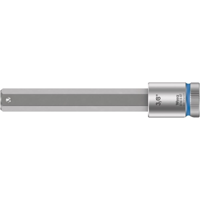 8740 B Hex-Plus HF Zyklop Головка торцевая с вставкой-битой с внешним шестигранником, 3/8", с фиксацией, 3/8" x 100 мм