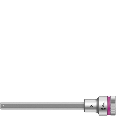 8740 C Hex-Plus HF Zyklop Головка торцевая с вставкой-битой с внешним шестигранником, 1/2", с фиксацией, 8 x 140 мм