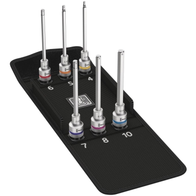 8740 C HF 2 Hex-Plus Zyklop Набор 1/2" головок с вставкой-битой с внешним шестигранником, 6 пр., 4-10 x 140 мм