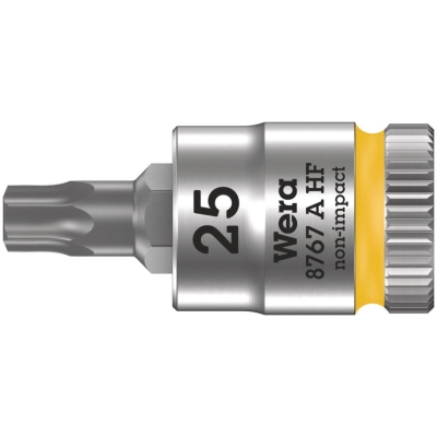 8767 A HF TORX Zyklop Головка торцевая с вставкой-битой, 1/4", TX 25 x 28 мм, с фиксацией