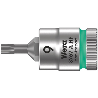 8767 A HF TORX Zyklop Головка торцевая с вставкой-битой, 1/4", TX 9 x 28 мм, с фиксацией