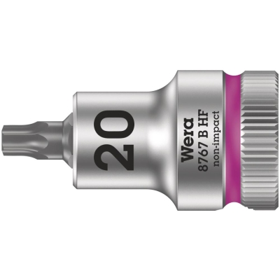 8767 B HF TORX Zyklop Головка торцевая с вставкой-битой, 3/8", с фиксацией, TX 20 x 35 мм