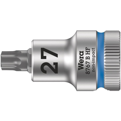 8767 B HF TORX Zyklop Головка торцевая с вставкой-битой, 3/8", с фиксацией, TX 27 x 35 мм