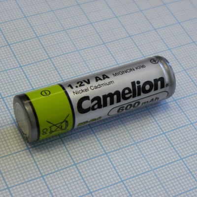 Аккумулятор AA (316) 600 мАч Camelion