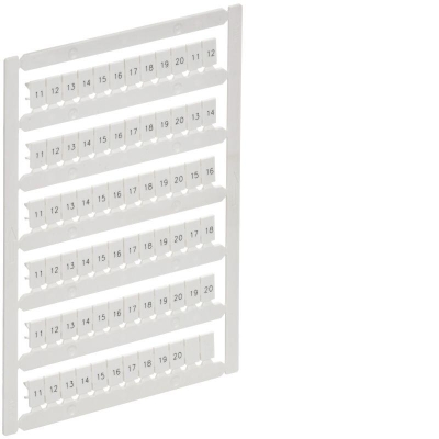 ARMAFIX Маркер для CTS/CP 4мм2 с символами 1120 IEK AF-CT10D-M-004-02