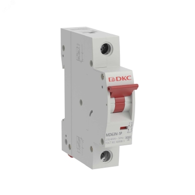 Автоматический выключатель модульный YON MD63N 1P 16A C 6kA MD63N-1PC16