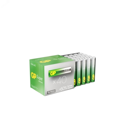 Батарейка алкалиновая GP Super Alkaline G-Tech 24А ААA - в пленке 1215