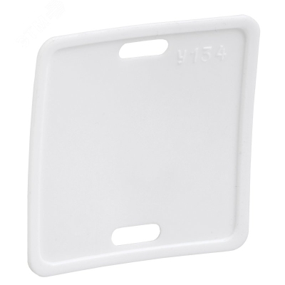 Бирка кабельная маркировочная У-134 55х55мм (квадрат) UZMA-BIK-Y134-S