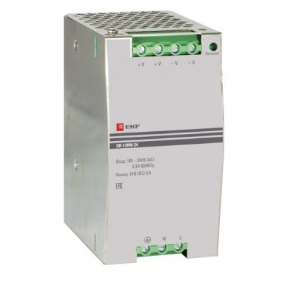 Блок питания 24В DR-120W-24 dr-120w-24