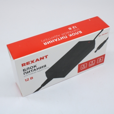 Блок питания (сетевой адаптер) AC 110-250В/DC 12В, 3А, 36ВТ с DC разъемом подключения 5,5x2,1 (IP43) 200-036-3