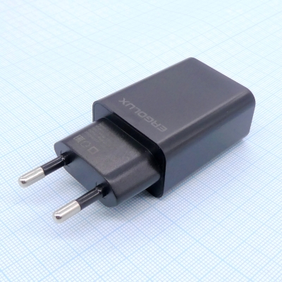 Блок питания USB ERGOLUX ELX-РA01P-C02 5В/2А
