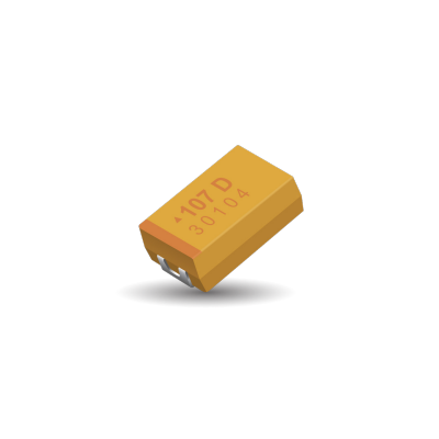 C 10uF 25V 10% / TAJC106K025RNJ