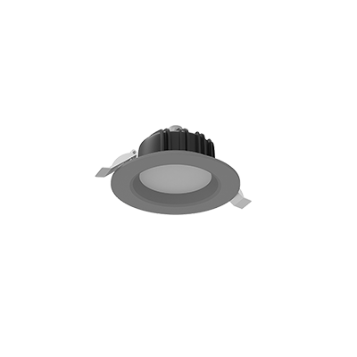 Cветильник светодиодный "ВАРТОН" Downlight круглый встраиваемый 116*55 11W 4000K IP54 RAL7045 серый матовый