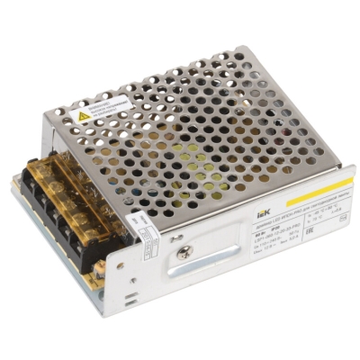 Драйвер LED ИПСН-PRO 60Вт 12 В блок - клеммы IP20 IEK (кр.1шт)