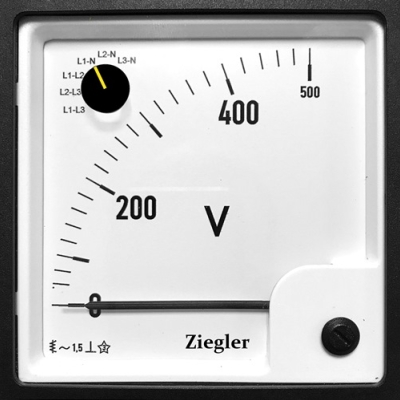 EQ72SWT Вольтметр переменного тока (лицевая панель 72х72 мм)