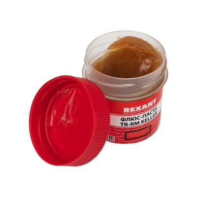 Флюс для пайки паста TR-RM KELLER 20 мл банка 09-3690