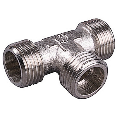 GENERAL FITTINGS наружная резьба 3/4″, никель, тройник (51051-3/4)