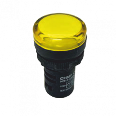 Индикатор ND16-22DS/2 AC/DC 24В желт. CHINT 592939
