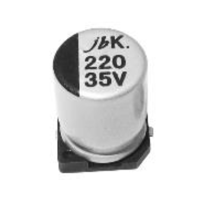 JCK 220uF 50V 20% 10x10,5mm 105C SMD / JCK1H221M100105