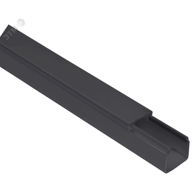 Кабель-канал 15х10 "ЭЛЕКОР" черный EL-KK10-015-010-1-K02