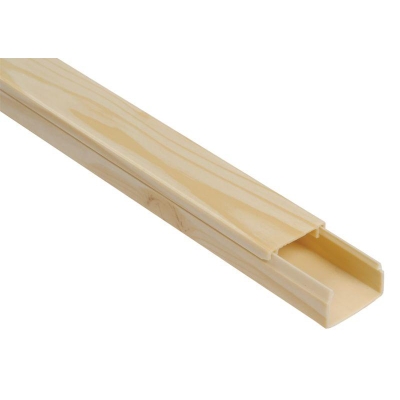 Кабель-канал 16х16 L2000 пластик ЭЛЕКОР сосна CKK10-016-016-1-K34