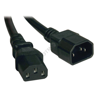 Кабель подключения PDU ITK 3х1.5 2м с разъемами С13 - С14 PC-C13C14-2M