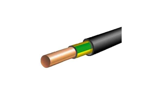 Кабель ВВГнг(А)-LS 1х2.5 ОК Ж/З 0.66кВ (бухта) (м) 65942