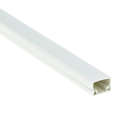Канал кабельный (15х10) (144 м) белый Plast kk-15-10