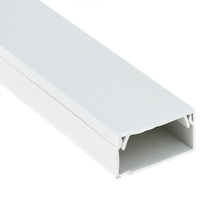 Канал кабельный (60х40) (18 м) белый Plast kk-60-40