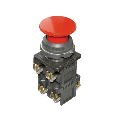 КЕ-192/7, красный, 2з+1р, гриб без фикс., IP54, 10А ,660В (ЭТ)