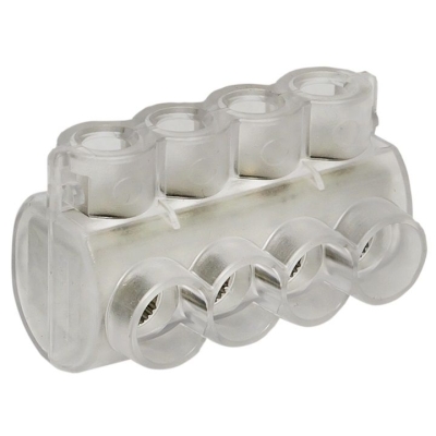 Клеммник для сетей уличного освещения KE10.1 Al 4x10-35 мм / Cu 1.5-25 мм инд. упак. EKF ke-10,1-r