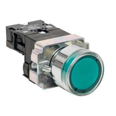 Кнопка BA31 с подсветкой 230В зел. NO PROxima xb2-bw31-230