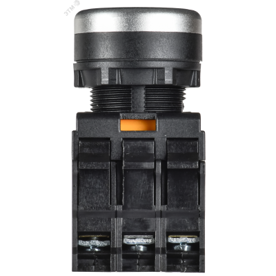Кнопка с подсветкой и фиксацией d=22мм 1NO+1NC красная MASTER IEK MI-BT60-11TD-3-11-K04