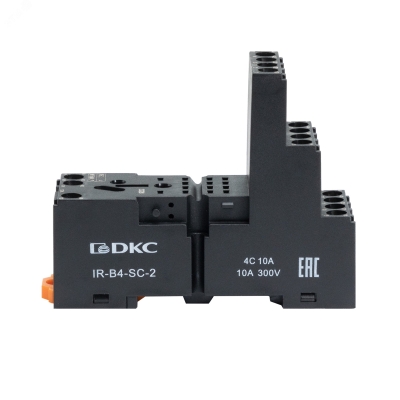 Колодка 3-х уровневая с винтовыми клеммами для реле на 4 группы IR-B4-SC-2