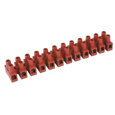 Колодка клеммная фибергласс 12х2.5мм винт. ф/г OK-431-12-FV 43112FV