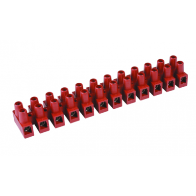 Колодка клеммная фибергласс 12х4мм винт. ф/г OK-433-12-FV 43312FV