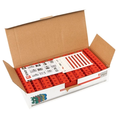 Колодка клеммная JXB-16/35 красная PROxima plc-jxb-16/35r